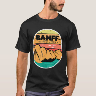 Canada National Park Alberta Mountains Banff Campi T-shirt