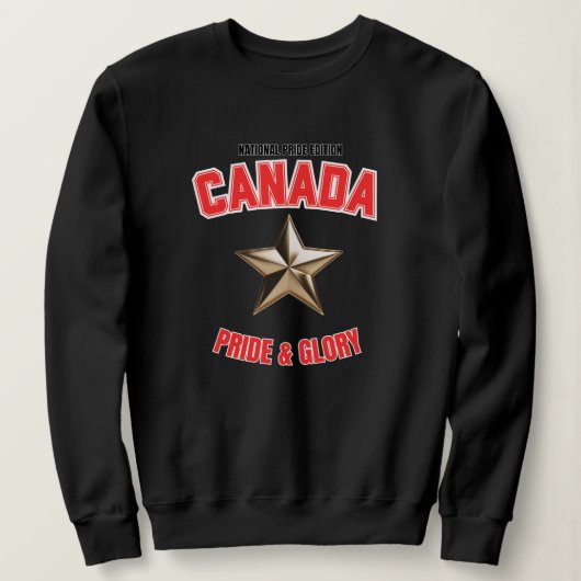 Canada National Pride Edition Women's Sweatshirt (Design voorkant)
