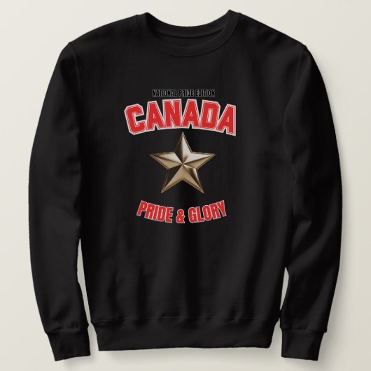Canada National Pride Men's Basic Sweatshirt (Design voorkant)