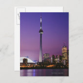 Canada National Tower, Toronto, Canada Briefkaart (Voorkant / Achterkant)