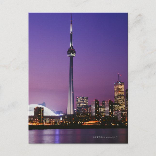 Canada National Tower, Toronto, Canada Briefkaart (Voorkant)