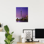 Canada National Tower, Toronto, Canada Poster (Thuiskantoor)