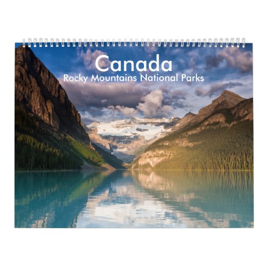 Canada - Nationale parkkalender voor de Rocky Moun Kalender (Hoes)