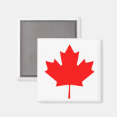 Canada Nationale Wereldvlag Magneet (Voorkant / Achterkant)