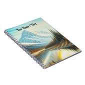 Canada Natuur Landschap - Verbluffende bergkunst Notitieboek (Rechterzijde)