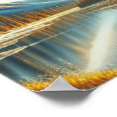 Canada Natuur Landschap - Verbluffende bergkunst Poster (Hoek)