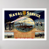 Canada Naval Service Poster (Voorkant)