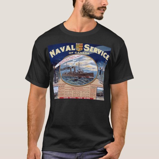 Canada Naval Service T-shirt (Voorkant)