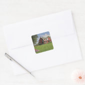 Canada, New Brunswick, Campobello Island. Vierkante Sticker (Envelop)