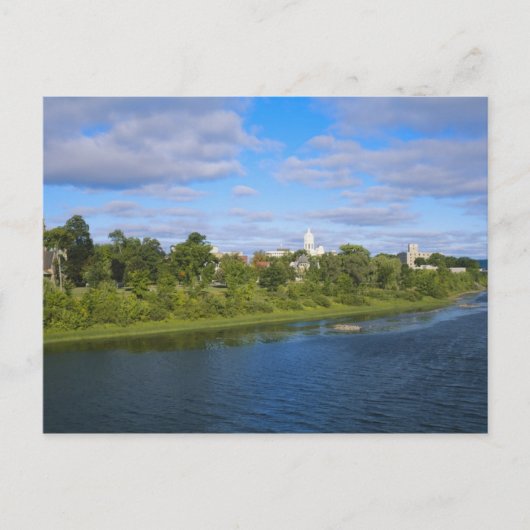 Canada, New Brunswick, Fredericton, City uitzicht Briefkaart (Voorkant)