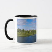 Canada, New Brunswick, Fredericton, Stadsbeeld Mok (Links)