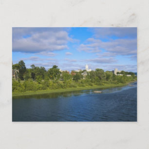 Canada, New Brunswick, Fredericton, Stadsgezicht Briefkaart