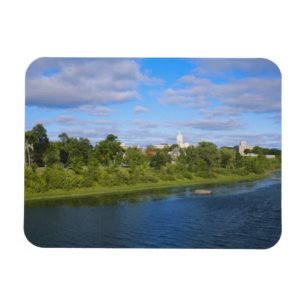 Canada, New Brunswick, Fredericton, Stadsgezicht Magneet
