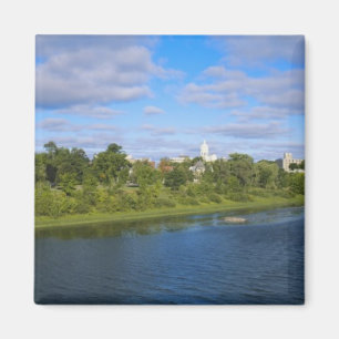 Canada, New Brunswick, Fredericton, Stadsgezicht Magneet