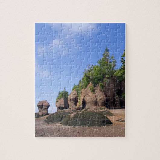 Canada, New Brunswick, Hopewell Cape, Bay of Legpuzzel (Verticaal)