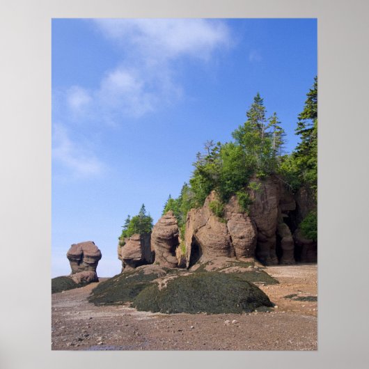 Canada, New Brunswick, Hopewell Cape, Bay of Poster (Voorkant)