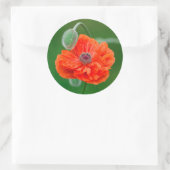 Canada, New Brunswick, Ronde Sticker (Tas)