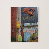 Canada, New Brunswick, St Andrews. Kleurrijk Legpuzzel (Verticaal)