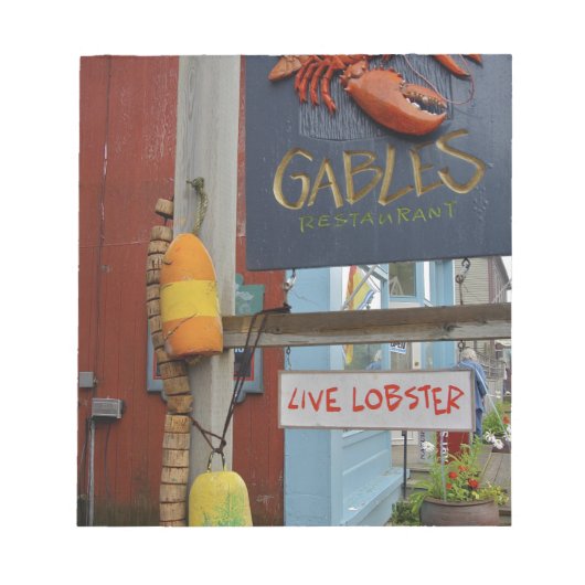 Canada, New Brunswick, St Andrews. Kleurrijk Notitieblok (Voorkant)