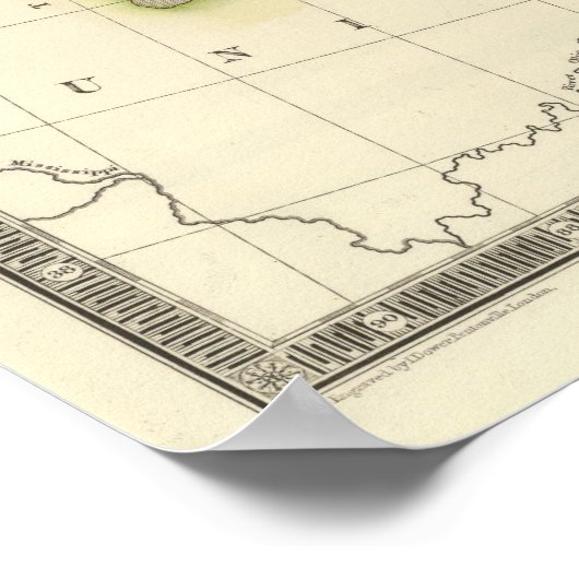 Canada, New Brusnwick en Nova Scotia Poster (Hoek)