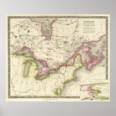 Canada, New Brusnwick en Nova Scotia Poster (Voorkant)