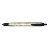 Canada, New Brusnwick en Nova Scotia Zwarte Inkt Pen (Achterkant)
