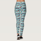 Canada New England Cruise Herfst Scheepsontwerp Leggings (Achterkant)