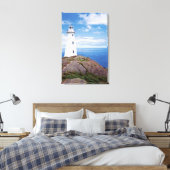 Canada, Newfoundland, Cape Spear Nationaal Canvas Afdruk (Insitu (Slaapkamer))