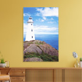 Canada, Newfoundland, Cape Spear Nationaal Canvas Afdruk (Insitu (Woonkamer))