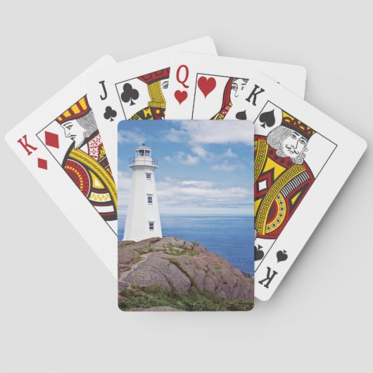 Canada, Newfoundland, Cape Spear Nationaal Pokerkaarten (Achterkant)