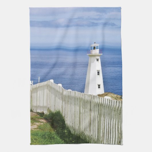 Canada, Newfoundland, Cape Spear National 2 Theedoek (Verticaal)