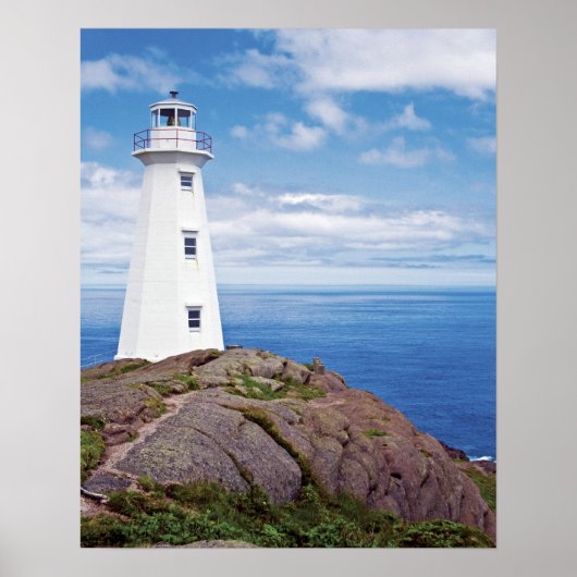 Canada, Newfoundland, Cape Spear National Poster (Voorkant)