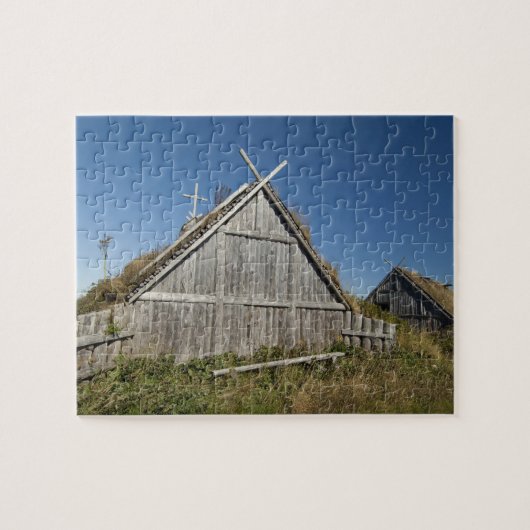 Canada, Newfoundland en Labrador, L'Anse Aux 3 Legpuzzel (Horizontaal)