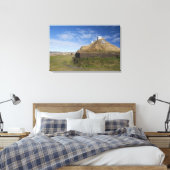 Canada, Newfoundland en Labrador, L'Anse Aux 4 Canvas Afdruk (Insitu (Slaapkamer))