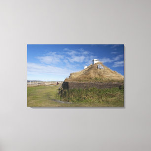 Canada, Newfoundland en Labrador, L'Anse aux 4 Canvas Afdruk