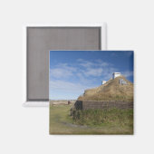 Canada, Newfoundland en Labrador, L'Anse Aux 4 Magneet (Voorkant / Achterkant)