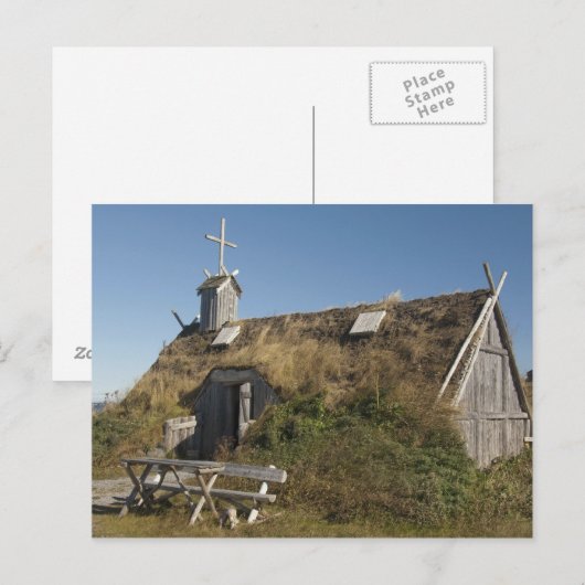 Canada, Newfoundland en Labrador, L'Anse Aux Briefkaart (Voorkant / Achterkant)