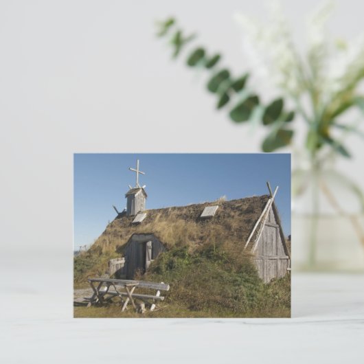 Canada, Newfoundland en Labrador, L'Anse Aux Briefkaart (Staand voorkant)