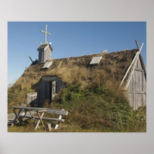 Canada, Newfoundland en Labrador, L'Anse Aux Poster