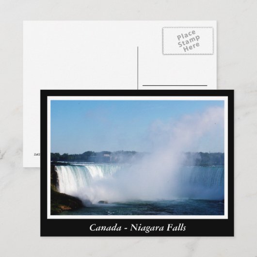 Canada,Niagara-Herfsten Briefkaart (Voorkant / Achterkant)