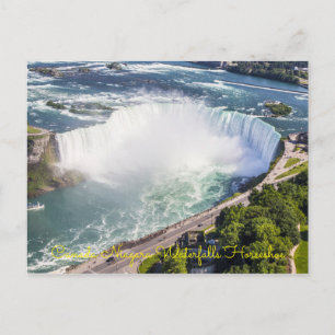 Canada Niagara Waterfall Horse Skylines Briefkaart