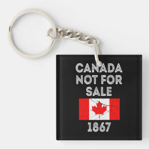 Canada niet te koop - Trots en patriottisch Sleutelhanger