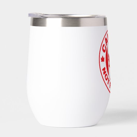 Canada niet te koop Tumbler (Rechts)