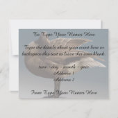 Canada nodigt Canada uit om Canada Goose RSVP aan  Kaart (Achterkant)