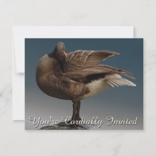 Canada nodigt Canada uit om Canada Goose RSVP aan  Kaart