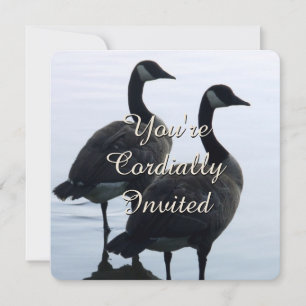 Canada nodigt Canada uit om Canada Goose RSVP aan  Kaart