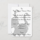 Canada nodigt Canada uit om Canada Goose RSVP aan  Kaart (Achterkant)