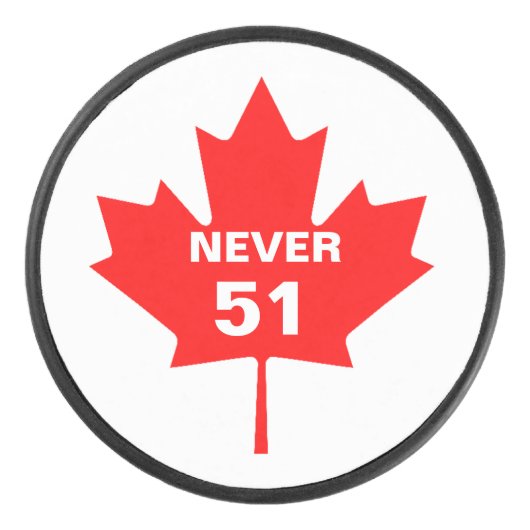 Canada Nooit 51 Puck (Voorkant)