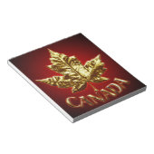 Canada Notepad Gold Medal Canada Souvenir-laptop Notitieblok (Schuin)