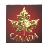Canada Notepad Gold Medal Canada Souvenir-laptop Notitieblok (Voorkant)